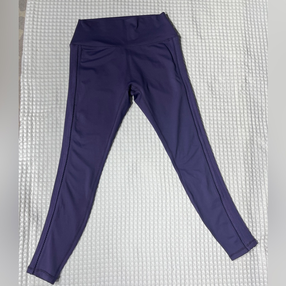 Curves N Combatboots Women's Stylish Purple Leggings size Medium